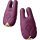 Zalo Nave Wireless Vibrating Nipple Clamps Velvet Purple