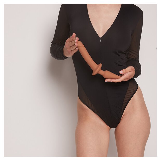 Strap-On-Me - Switch  Plug-in Realistic Dildo Caramel XXL