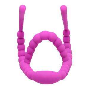 Frisky Petal Pusher silicone labia spreader pink