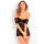 Seductively Stunning Lace Dress Black, S/M