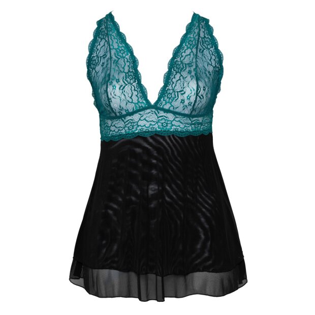 Babydoll petrol XL - 4XL