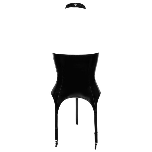 Vinyl suspender shirt S