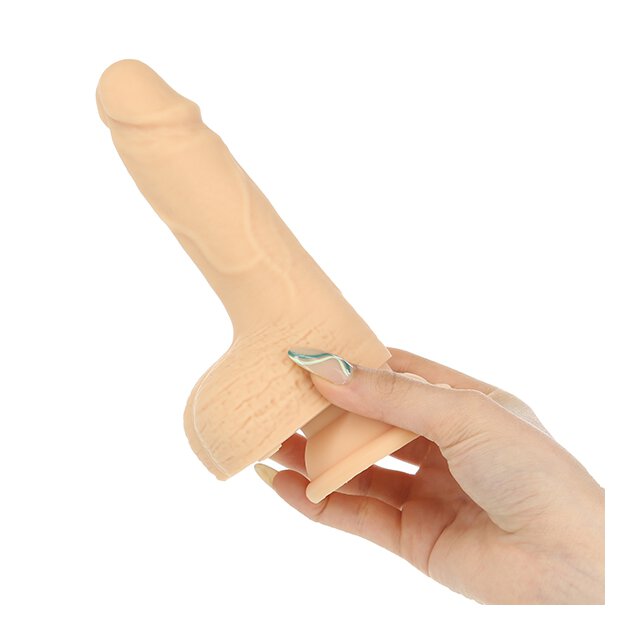 Naked Addiction - Thrusting Dong with Remote 16,5 cm Vanilla