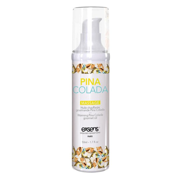 Exens Warming Massage Oil Pina Colada 50ml