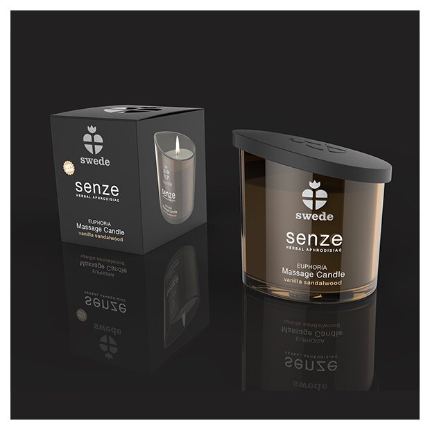 Swede - Senze Euphoria Massage Candle Vanilla Sandalwood 150 ml