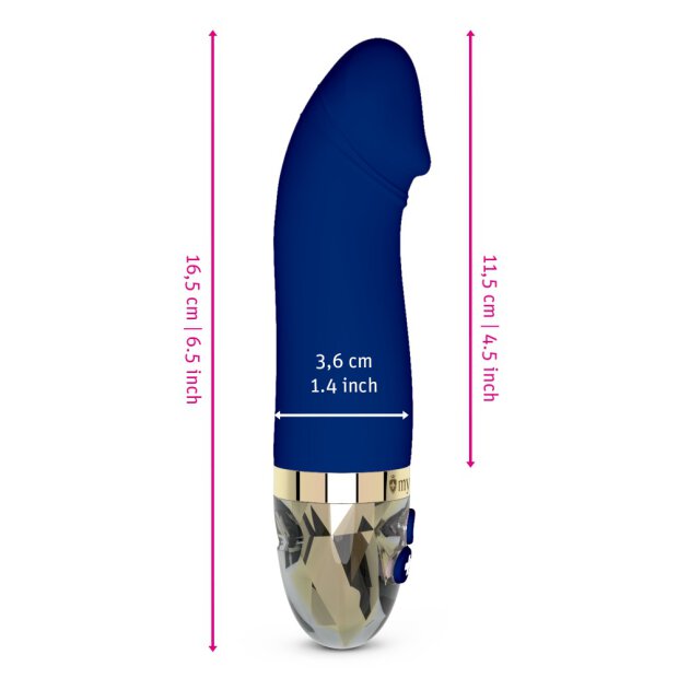Mystim Real Deal Neal Vibrator blue