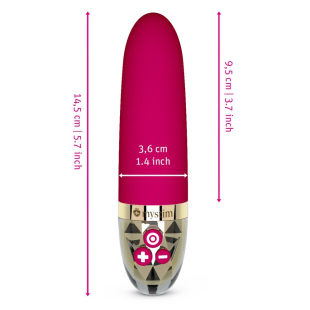Mystim Sleak Freak Vibrator fuchsia