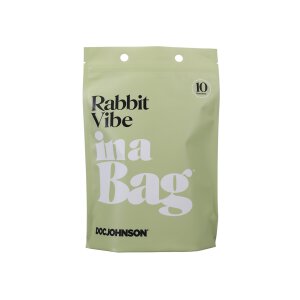 Doc Johnson - Rabbit Vibrator schwarz