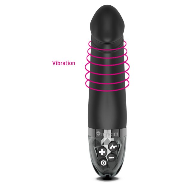 Mystim Real Deal Neal eStim Vibrator black