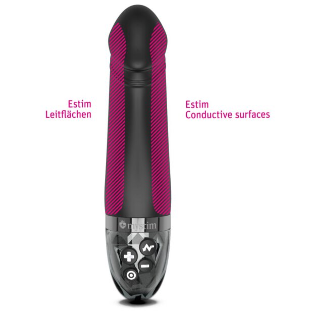 Mystim Real Deal Neal eStim Vibrator black