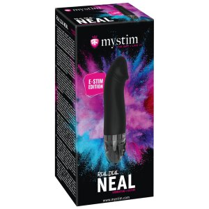 Mystim Real Deal Neal eStim Vibrator black