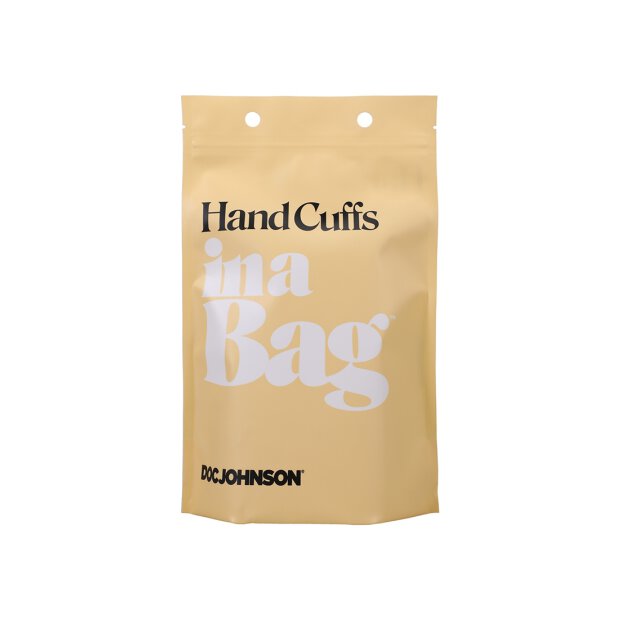 Doc Johnson wrist leather cuffs black