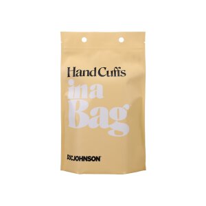 Doc Johnson Handgelenk Ledermanschetten schwarz