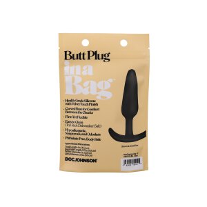 Doc Johnson Anal Plug 4 schwarz 2,5 cm