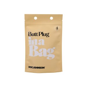 Doc Johnson Anal Plug 4 schwarz 2,5 cm