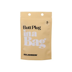 Doc Johnson Anal Plug 5 schwarz 3,2 cm