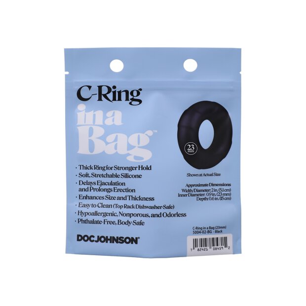 Doc Johnson Penis C-Ring black