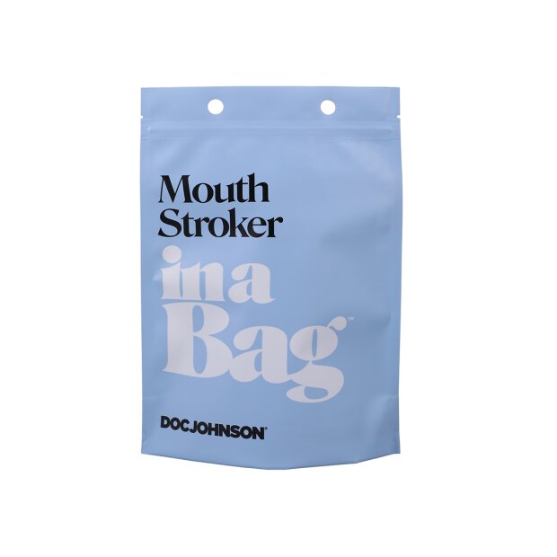 Doc Johnson Mouth Stroker Masturbator transparent