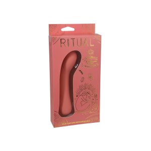 Doc Johnson Zen Wiederaufladbarer G-Punkt-Vibrator koralle