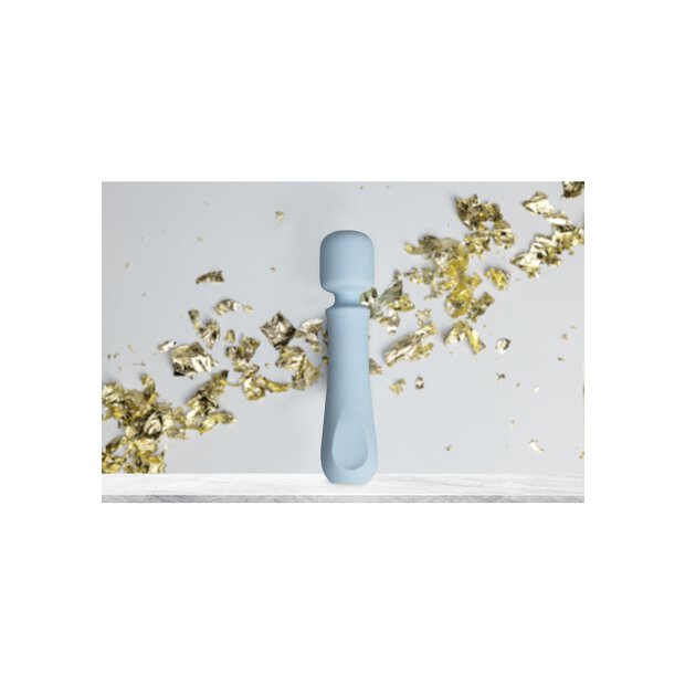 Doc Johnson Euphoria Bâton vibrant rechargeable bleu