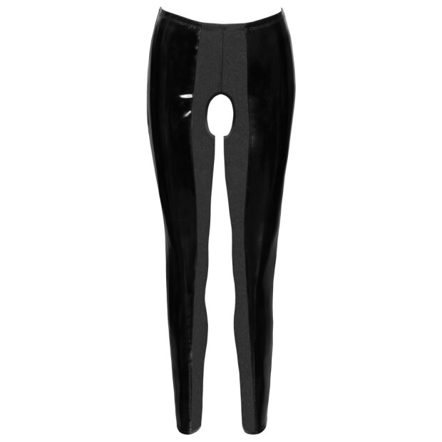 Crotchless Vinyl Leggings S