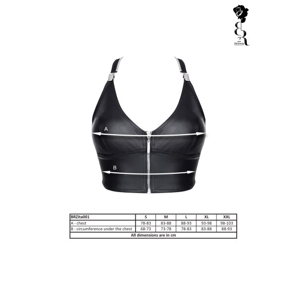 Black Rose Collection - Zita - Black - S - XXL