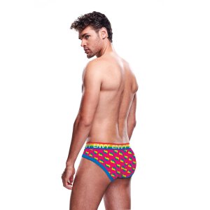 Rainbow Hearts Brief S/M - L/XL