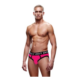 Solid Envy Jock Pink Black S/M - L/XL