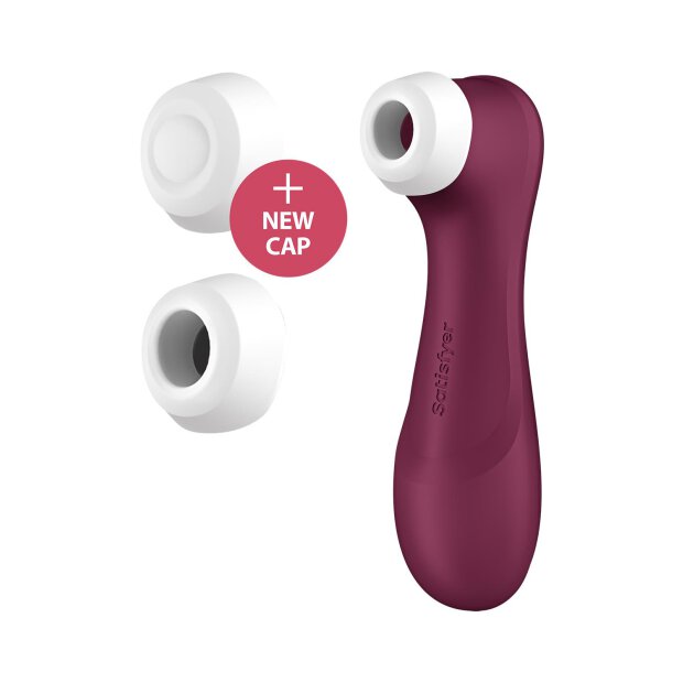 Satisfyer Pro 2 Generation 3 With Liquid Air Wine Red