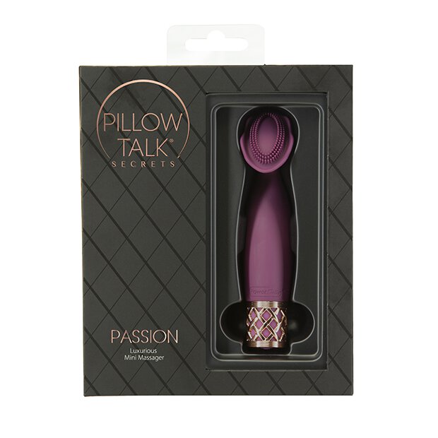 Pillow Talk - Secrets Passion Clitoral Vibrator Wine