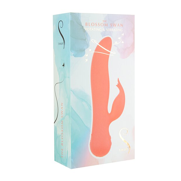 Swan The Blossom Swan Rotating & Vibrating Peach