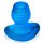Oxballs - Glowhole-2 Hollow Buttplug with Led Insert Blue Morph Large