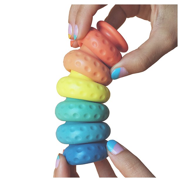 Ohnut Classic Soft Buffer Rings Pride Rainbow