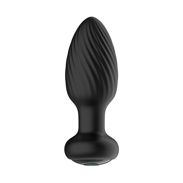 Nexus Tornado Remote Control Rotating Butt Plug Black