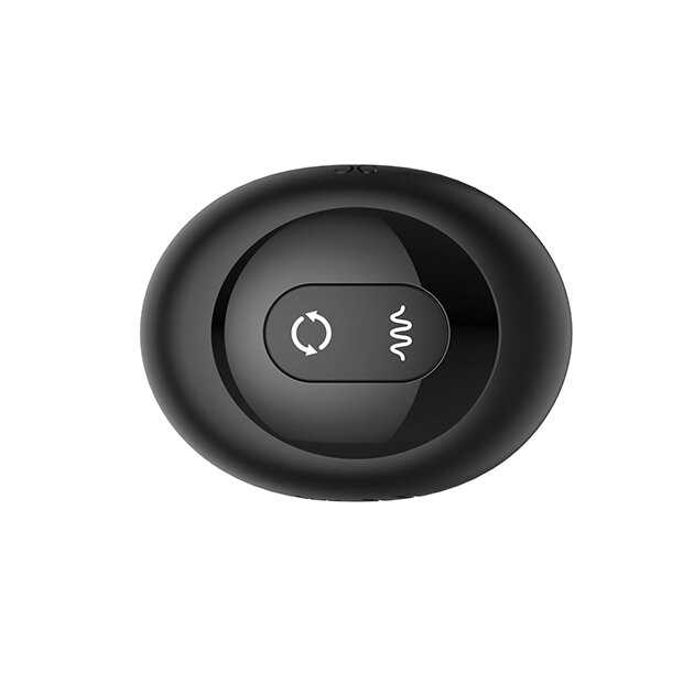 Nexus Tornado Remote Control Rotating Butt Plug Black