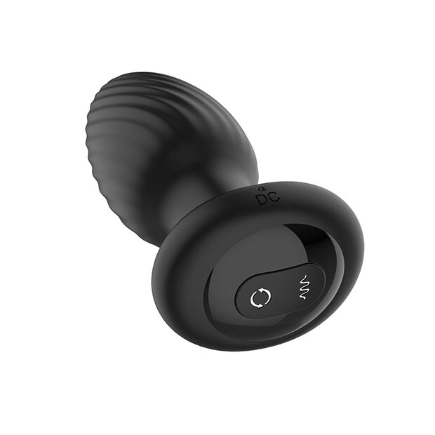 Nexus Tornado Remote Control Rotating Butt Plug Black