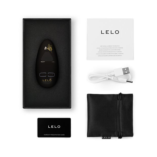 Lelo Nea 3 Personal Massager Pitch Black