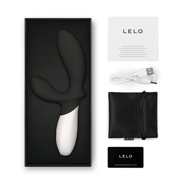 Lelo Loki Wave 2 Vibrating Prostate Massager Black