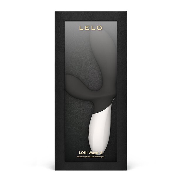 Lelo Loki Wave 2 Vibrating Prostate Massager Black