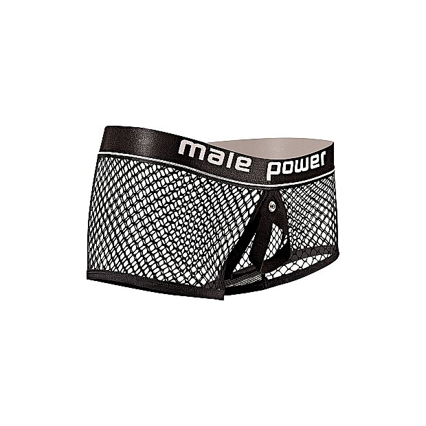 Mini Cock Ring Short - Black - S