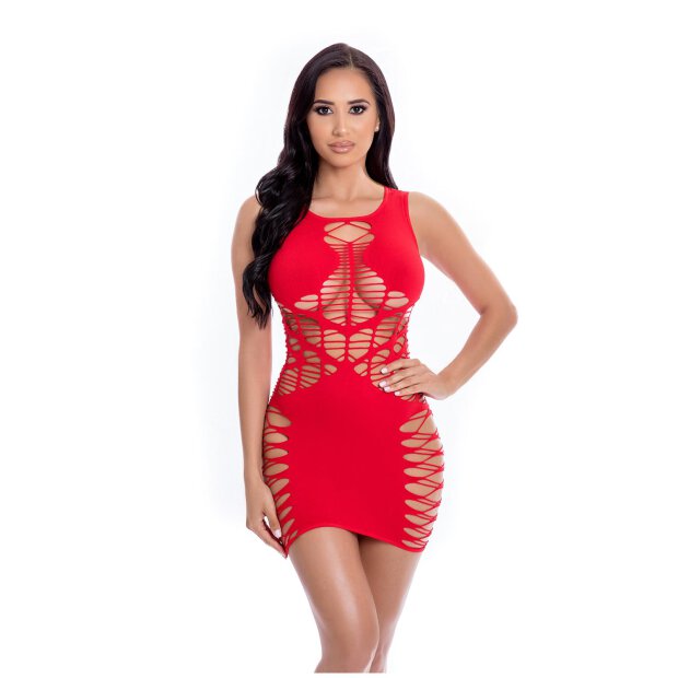 Dynamite Diva Dress Red Onesize - Queensize