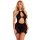 Follow Me Mini Dress Black Onesize - Queensize
