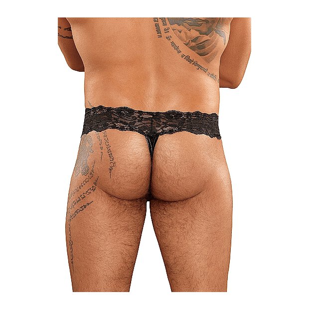 Choker Thong Black S - XL