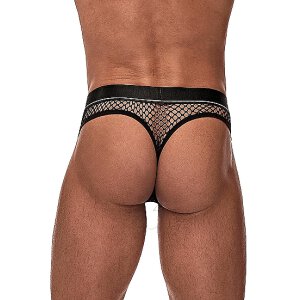 Cock Pit Cock Ring Thong Black S - XL