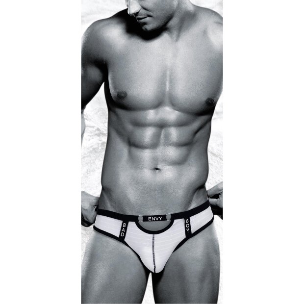 Envy Bad Boy Thong White, S/M