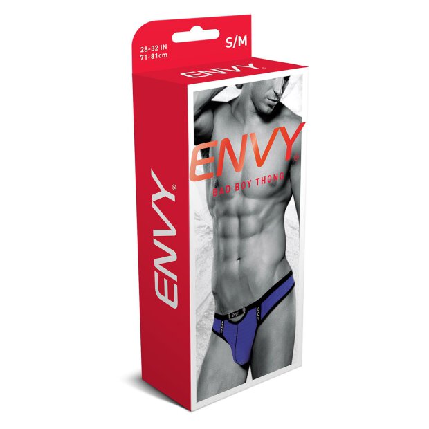 Envy Bad Boy Thong Purple S - XL