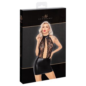 Noir Lace Dress S - XL