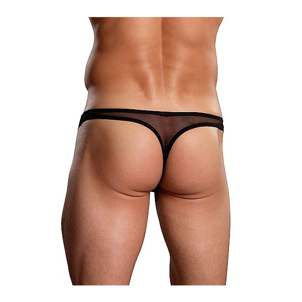 Mini Pouch Thong Black S - XL