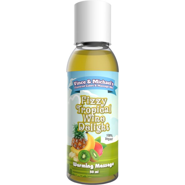 VINCE & MICHAELs Warming Fizzy Tropical Wine Delight 50ml
