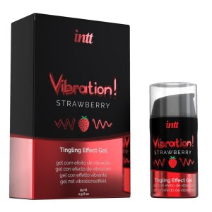intt Liquid Vibration Strawberry 15ml